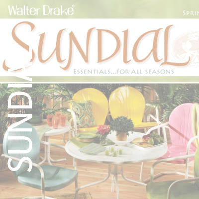 Deck with furniture on Sundial Catalog Cover